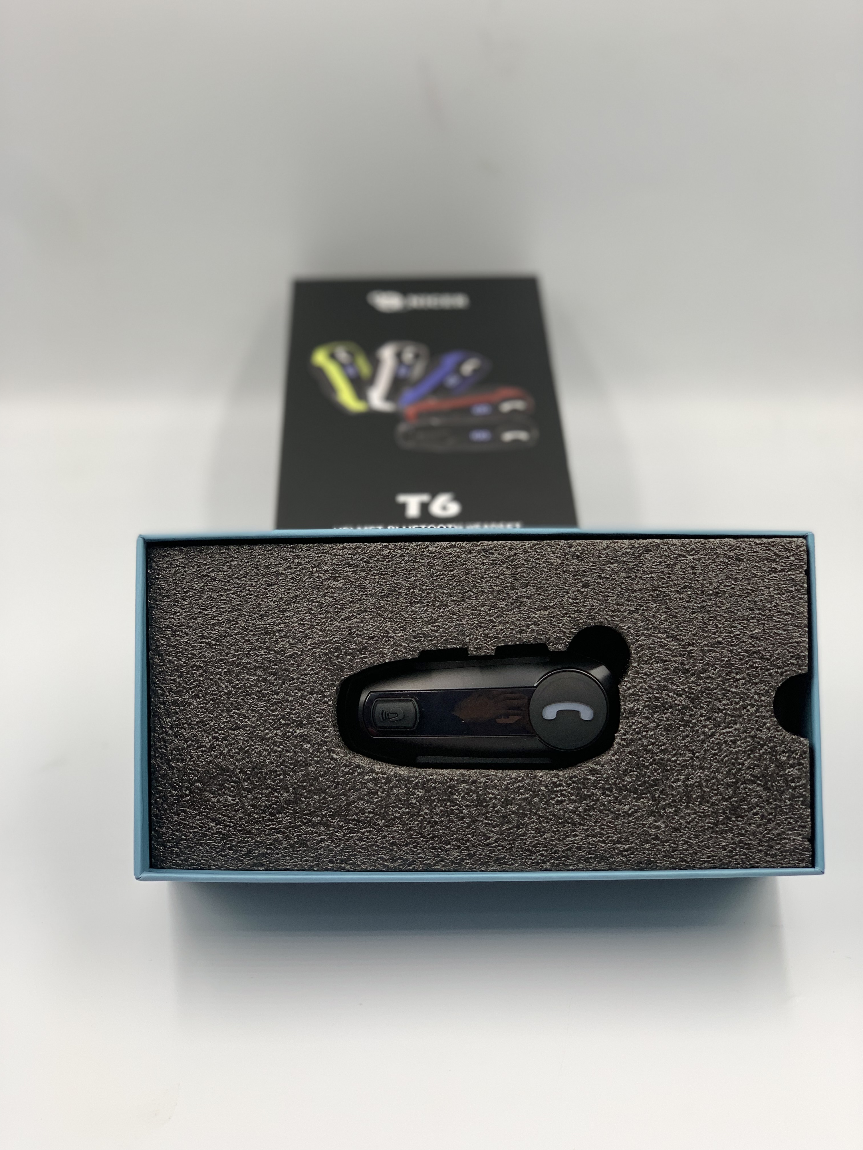 Tnicer T6 Motorcycle Helmet Headphones Bluetooth